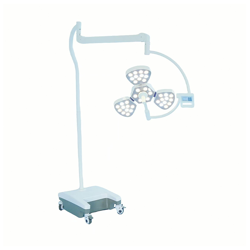 Mobile Petal 3 Led varjoton lattialle seisova kirurginen valo Mobile Petal 3 Led varjoton lattialle seisova kirurginen valo